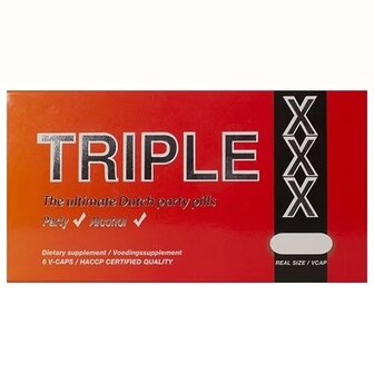 Triple XXX- 6 capsules