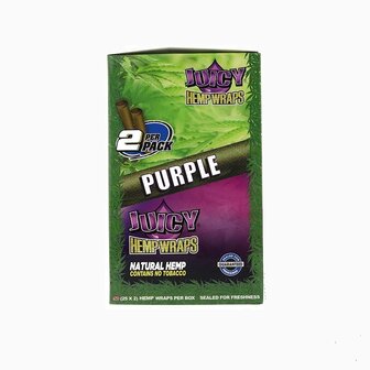 Juicy Hemp Wraps Purple 